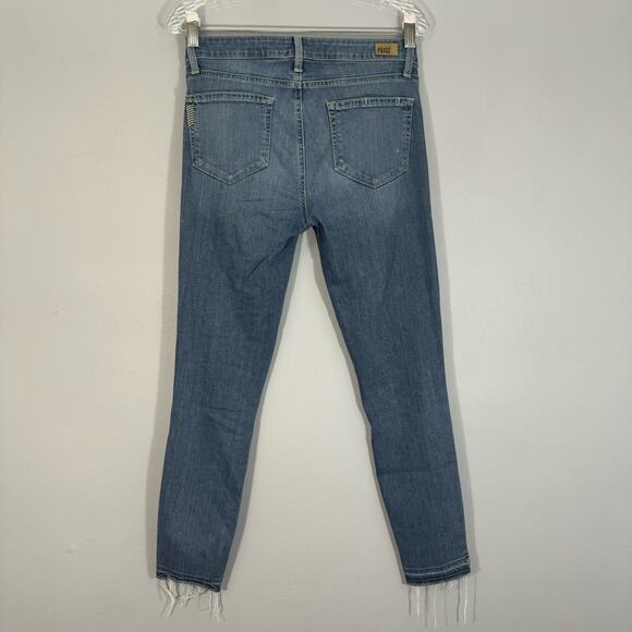 PAIGE Verdugo Ankle Distressed Jean - Picture 5 of 7